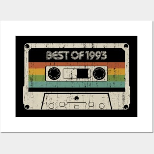 Vintage Best of 1993 26th Birthday Cassette Posters and Art